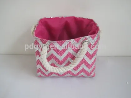 handle Home storage organization canvas storage