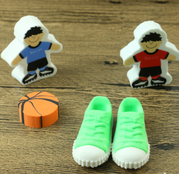 Novelty Removable Football Eraser