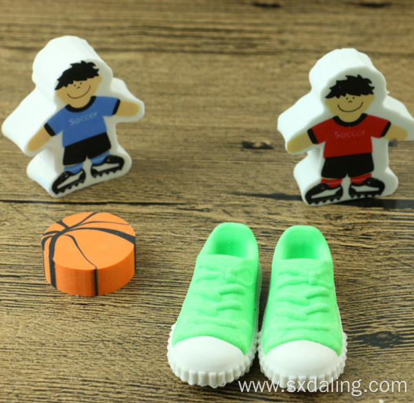 Novelty Removable Football Eraser