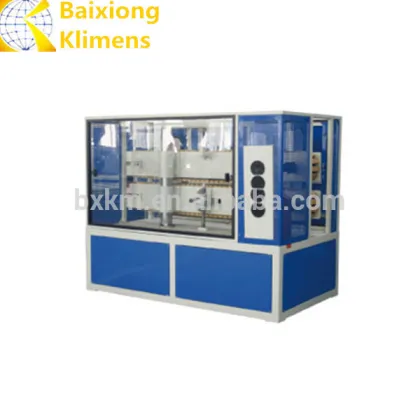 Polyethylene pipe making machine