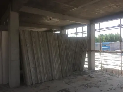 single room lightweight wall board