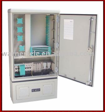 W-TEL outdoor/indoor SMC optic fiber cable cross connection cabinet