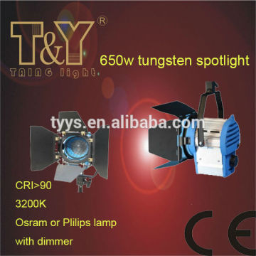 650watt Halogen Fresnel Spotlight,Video Studio lighting