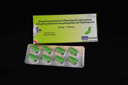 Dihydroartemisinin en Piperaquine fosfaat Tablet 40MG / 320MG