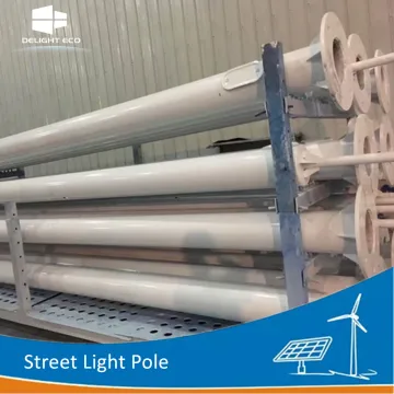 DELIGHT Galvanized Steel Electric Pole