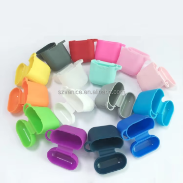 Großhandel Multi-Farben Anti-Kratzer-Schock-Sicht-Silikongehäuse für AirPods 2/3/Pro