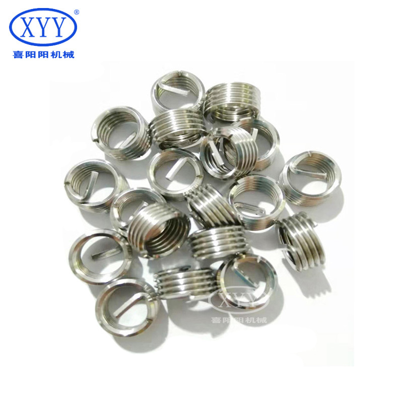 Custom Size 304  Stainless Steel  M5*0.8*1d Wire Thread Insert Industrial