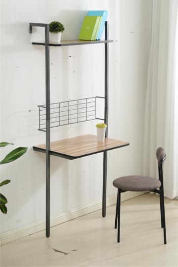 desk wood and metal multifunction