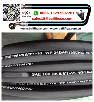 manuli hydraulic hose, manguera hidraulica , steel wire braided hydraulic