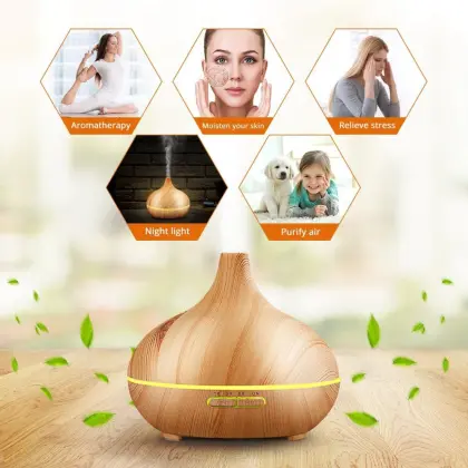Ultrasonic Tabletop Personal Whisper Quiet Humidifier
