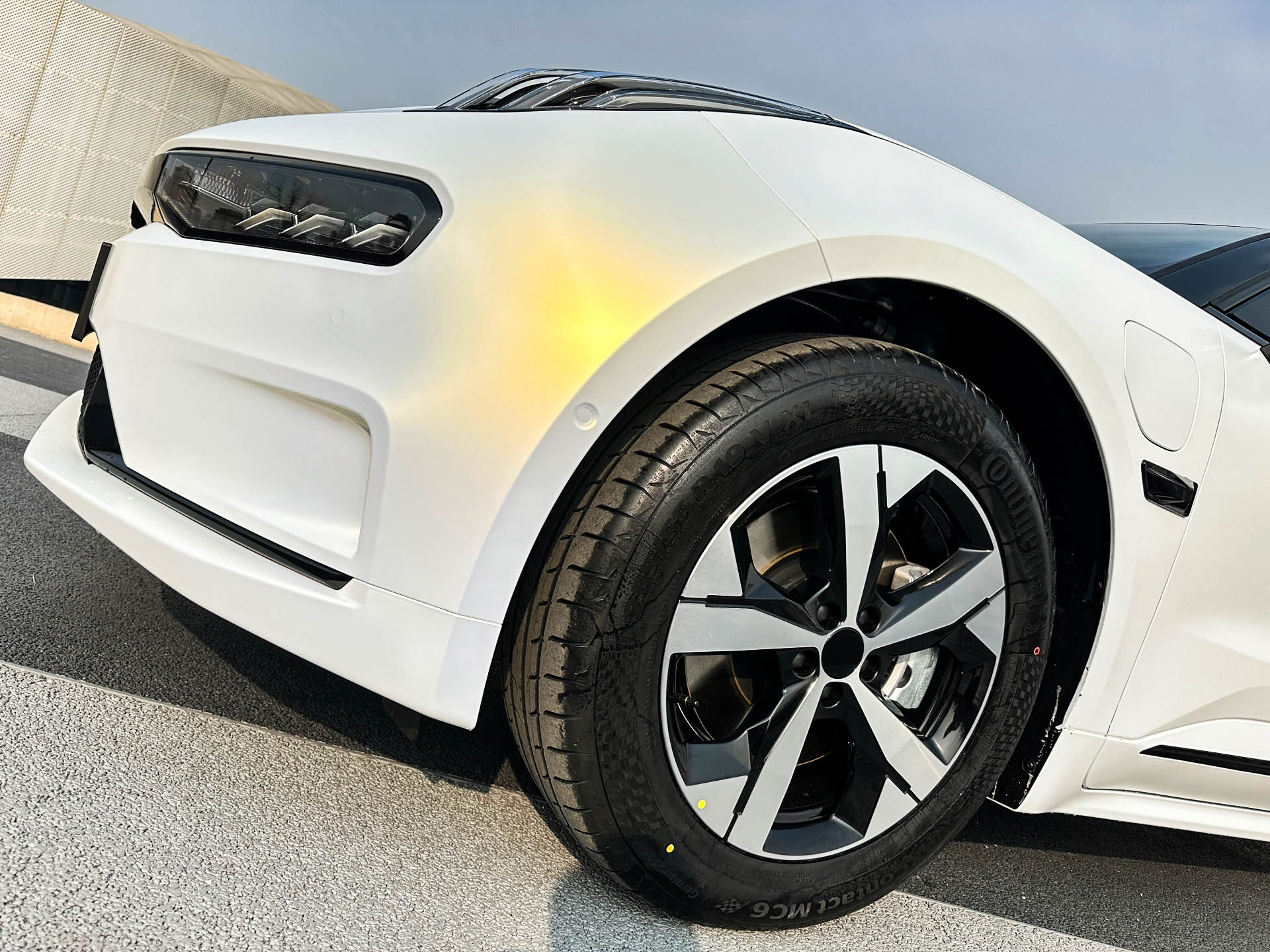 Matte Ceramic Glod Car Wrapping