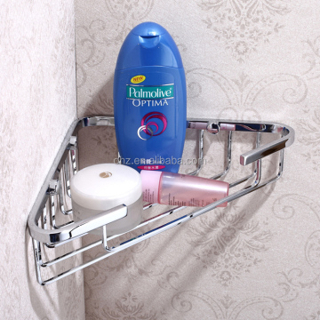 Bathroom Corner Shower Caddy Stainless Steel Wire Shelf 8802