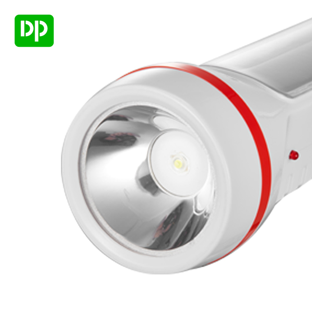 High Power Portable Rechargeable LED Flashlight Torch with Side Light