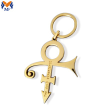 Metal Custom Gold Cross Keychain