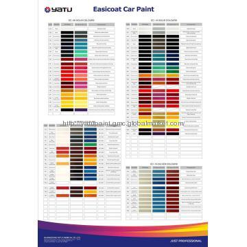 1K 2K Car Paint Colors