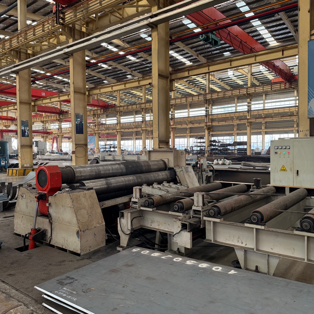 25mm Thick Four-Roller Plate Bending Machine