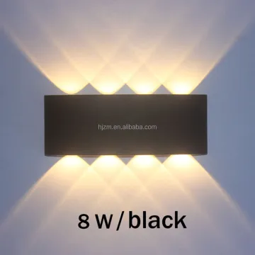 Modern Wall Mount LED Outdoor Light Fixtures IP65 2W-12W Up/Down Light