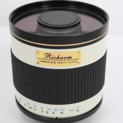 High Definition Manual Focus 500mm f/6.3 Mirror Lens for Canon and Nikon