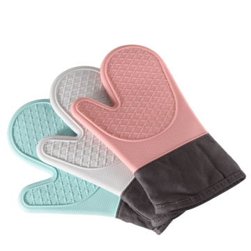 Custom Logo Silikonofenhandschuhe - küchenhitzebeständige und rutschfeste Mikrowellenhandschuhe
