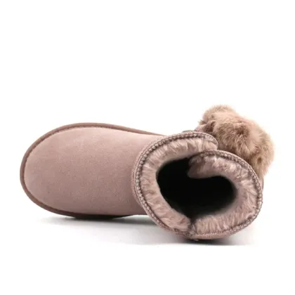 Custom Warm Wool Winter Boots