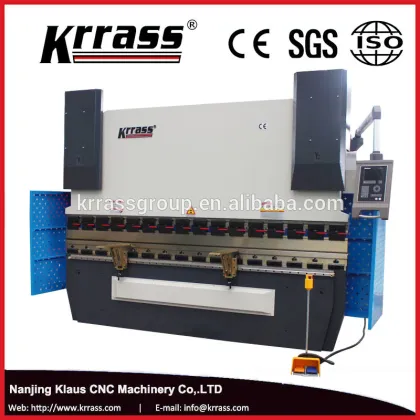 Krrass press brake with DELEM DA52 CNC control shipping to Dubai