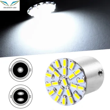 12V LED Bulb Replacement for Strobe Signal Light - BA15S, 1156, P21W, 11157, BA15D, 3014, 22SMD Car Light