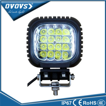 ovovs super bright 48w square lamp 12volt flood led work light for atv tractor