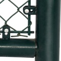 Clôture provisoire portative galvanisée de grillage de maillon de chaîne
