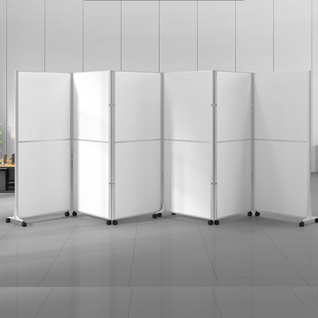Portable Office Partition Panel - High Quality Room Divider on Wheels