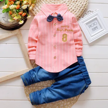 2023 New Baby Boy Shirt and Pants Sets for Kids - Factory Direct Children Clothing Boys Spring Autumn