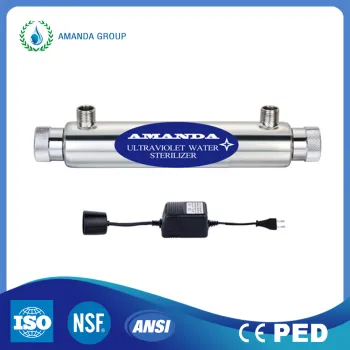 Ultraviolet Sterilizer System For Drinking Water Purifier