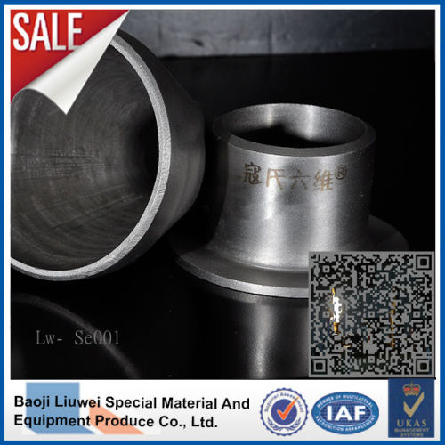 High Pressure Titanium Stub End ASME B16.9 4" SCH40S for oil and chemical