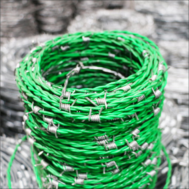 Galvanized Pvc Barbed Wire 28