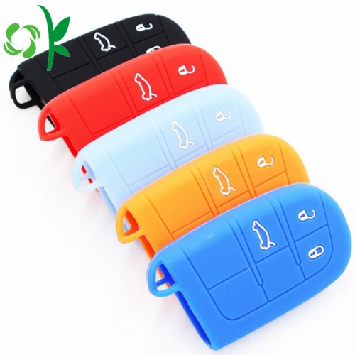 Màu sắc tuyệt vời chất lượng cao Silicone Car Key Cover / Cap