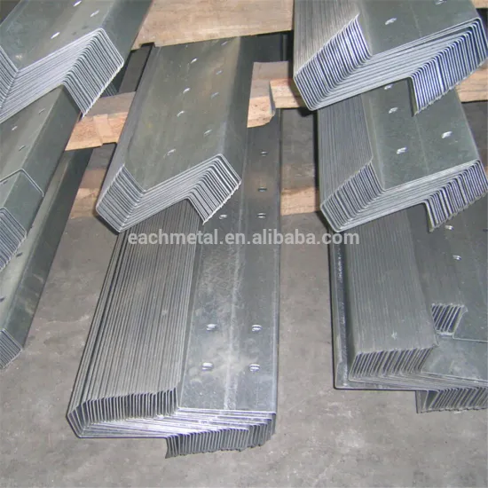 Manufactory long pattern z type channel steel purlin