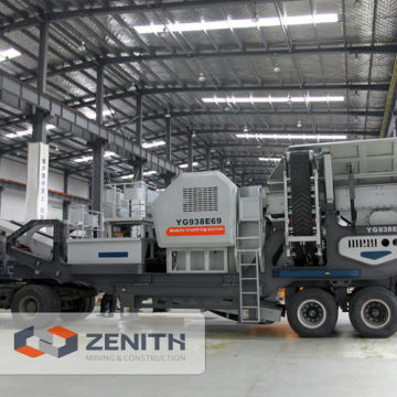 China portable crushing plant with high quality