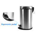 20 Liter Stainless Steel Oval Trash Can Bin