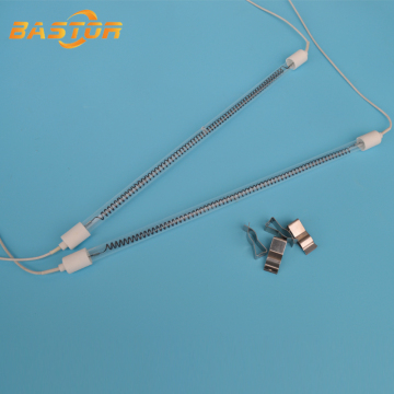 Yüksek güçlü elektrikli karbon fiber ısıtma elemanları ve kızılötesi kuvars tüp ısıtıcılar (220V 400W-1000W)
