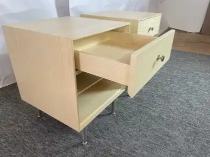 Modern Wooden Bedside Table Bedroom Furniture Nightstand