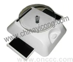 solar rotating display stand