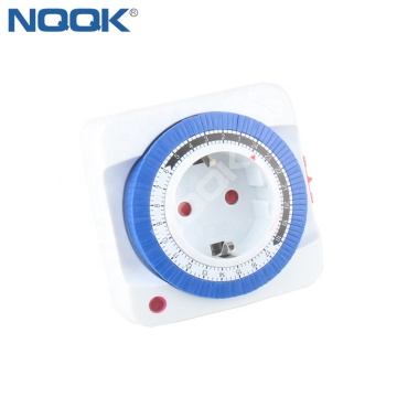 Multi-Function Wall Switch Timer with Plug and Socket Protector