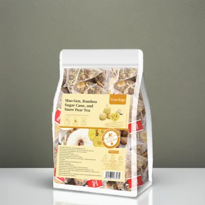 OEM RTS Sterculia Snow Pear and Chrysanthemum Tea Bags for Sore Throat and Heat Clearance