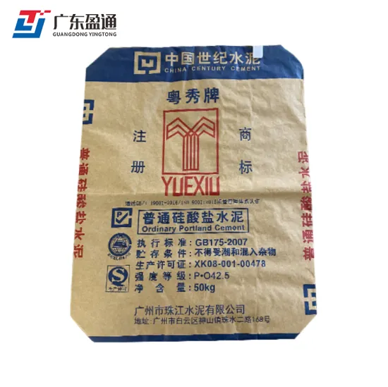 Impact Resistant Kraft Paper Cement Bags