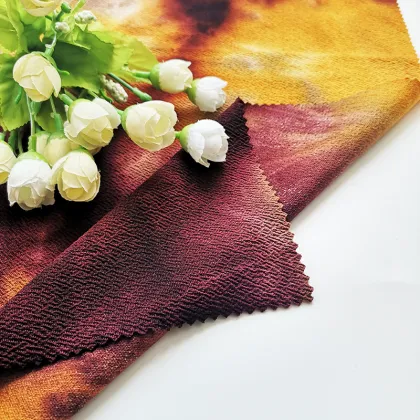 96% Polyester 4% Spandex Tie Dye Liverpool Jacquard Fabric - New Hot Sale