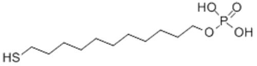 Name: 1-Undecanol,11-mercapto-, 1-(dihydrogen phosphate) CAS 188678-49-1