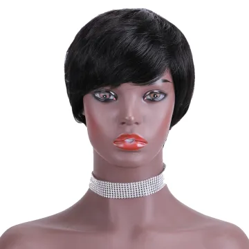 Cheap wholesale Perruque Pixie cut bob Curl human hair wigs 100% raw Indian grade virgin natural brazilian human hair vendors