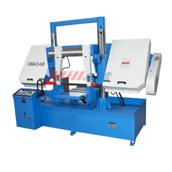 GH4240 Horizontal Band Saw Machine and Double Column Cutting Machine
