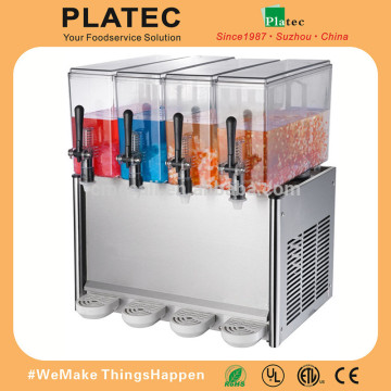 Four Tanks 48L Commercial Cold Drink Dispenser Machine/Plastic Juice Dispenser/Juice Dispenser For Sale