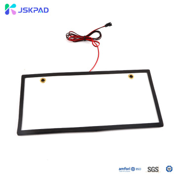 Licença de carro com luz de fundo iluminada JSKPAD 9V