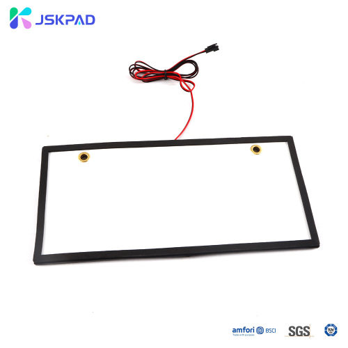 Licencia de automóvil retroiluminada iluminada JSKPAD 9V